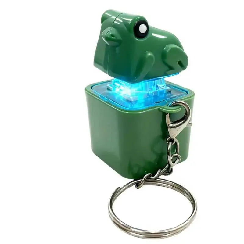 Duck & Frog LED Fidget Keychain - Stress Relief Toy