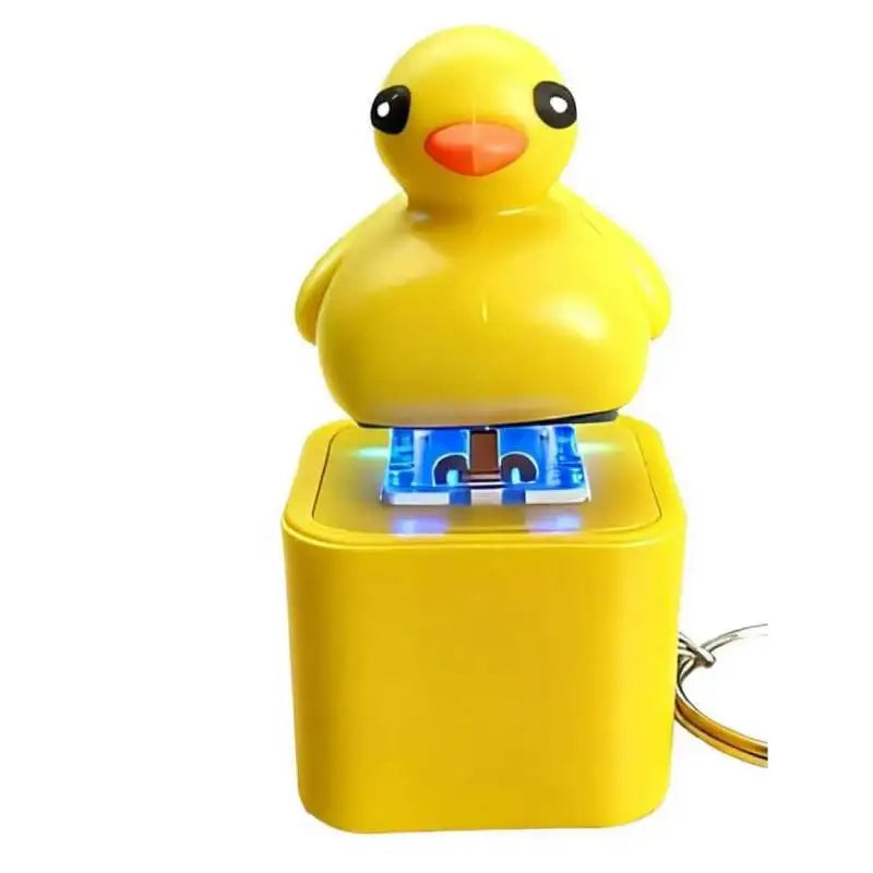 Duck & Frog LED Fidget Keychain - Stress Relief Toy